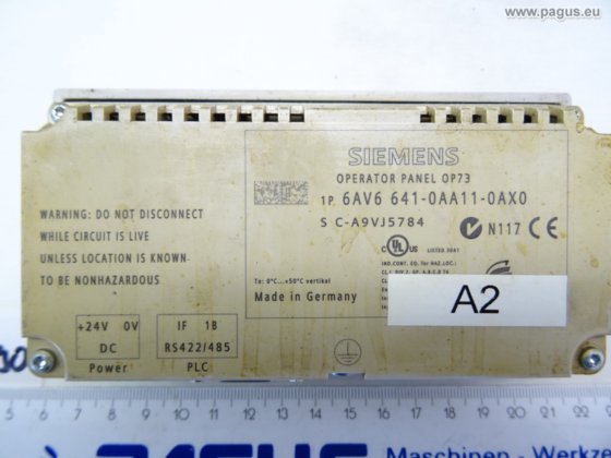 SIEMENS Operator Panel