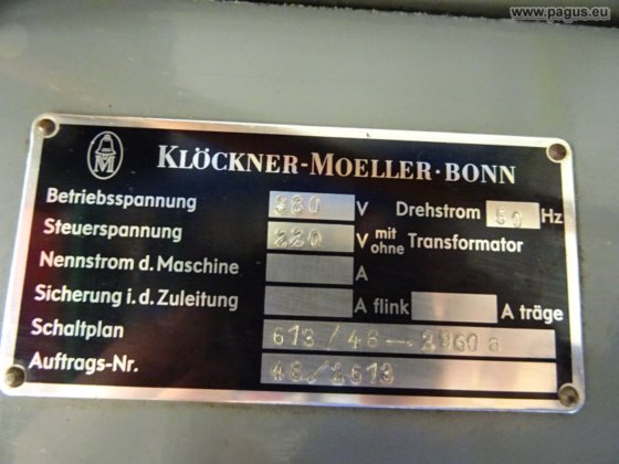 DECKEL Graviermaschine