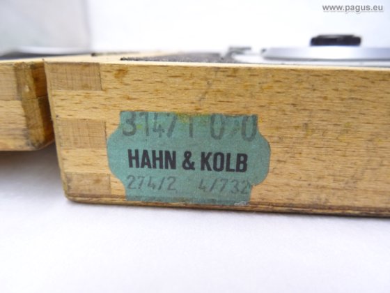 HAHN & KOLB Micrometer micrometer
