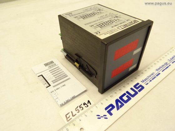 MONTWILL Digitales Einbauinstrument