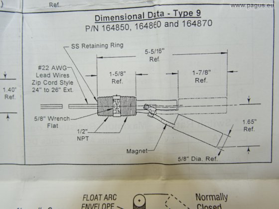 GEMS SENSORS Schwimmerschalter