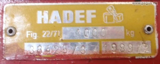 HADEF chain hoist