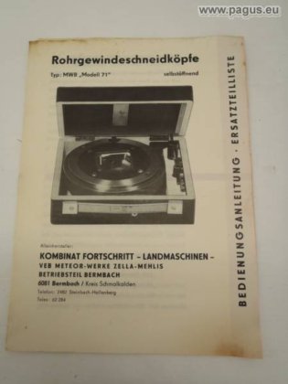 STEP FORWARD Tapping machine