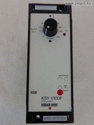 KIEBACK & PETER heating controller