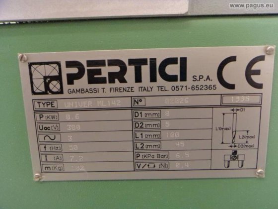 PERTICI milling machine