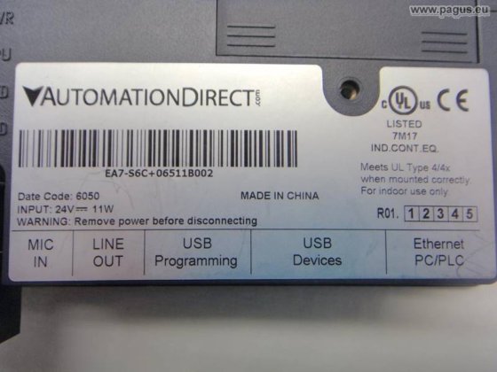 AUTOMATIONDIRECT Touch Panel