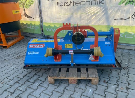 Gebraucht STARK KM155 Schlegelmulcher Mulcher Mäher Traktor NEU in Berg