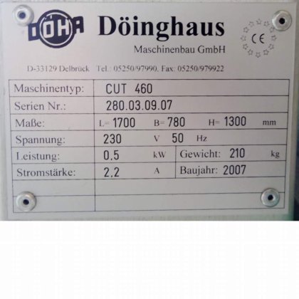 DOINGHAUS(ドアント) CUT460