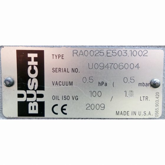 BUSCH RA0025.E503.1002