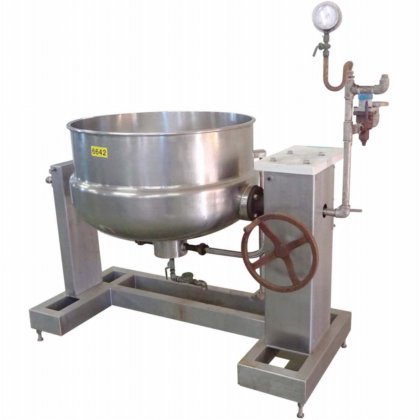 【回転式蒸気釜(約150L)】