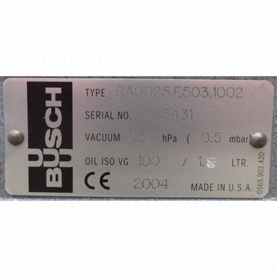 BUSCH RA0025.E503.1002