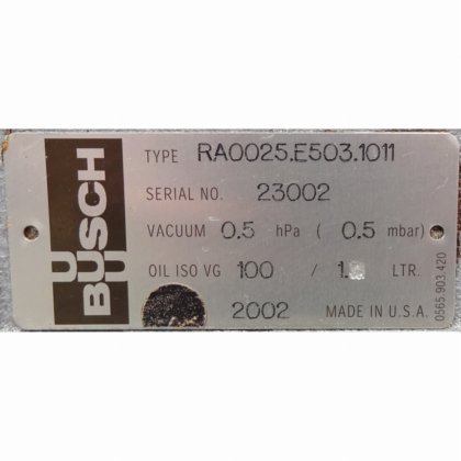 BUSCH RA0025.E503.1011