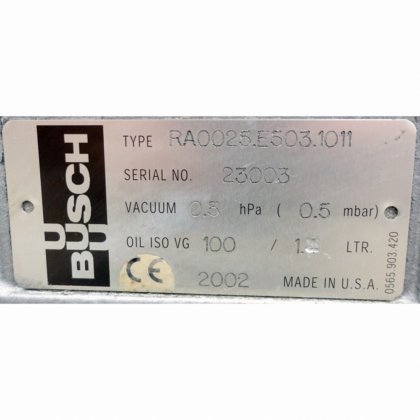 BUSCH RA0025.E503.1011