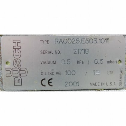 BUSCH RA0025.E503.1011