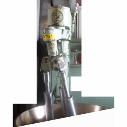 【煮炊攪拌機銅釜(蒸気式)】