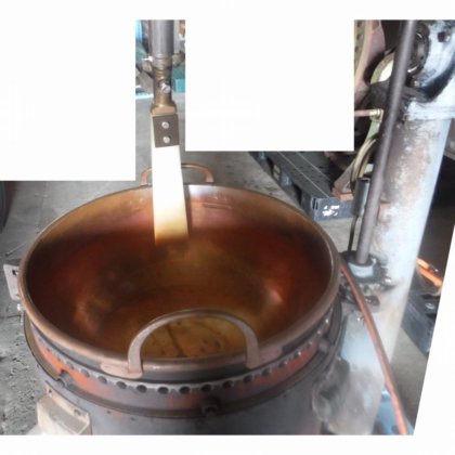 【カイ式萬能煮炊機(あんこ練り機)(LPG)】