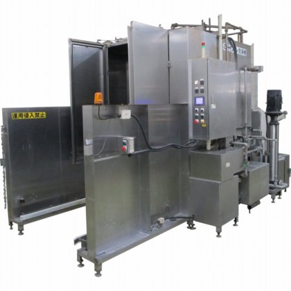 【ミートワゴン洗浄装置(ミートワゴン洗浄機)】