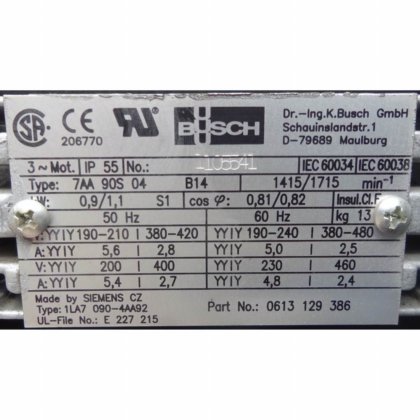 BUSCH RA0025.E503.1002