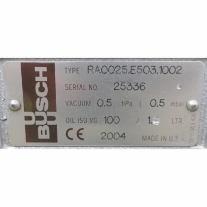 BUSCH RA0025.E503.1002