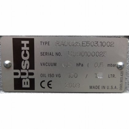 BUSCH RA0025.E503.1002