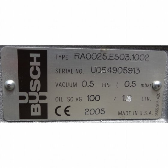 BUSCH RA0025.E503.1002