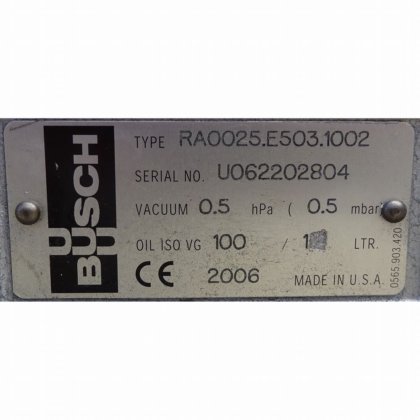 BUSCH RA0025.E503.1002
