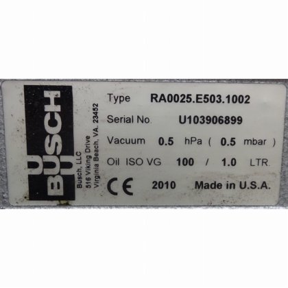 BUSCH RA0025.E503.1002