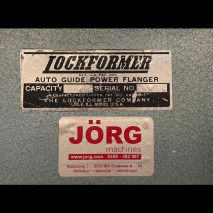 M1410 ロックフォーマーフランジマシン