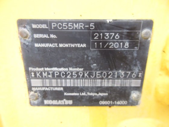 2018 小松 PC55MR 5