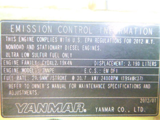 2012 Yanmar VIO40 5B