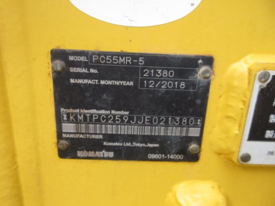 2018 小松 PC55MR 5