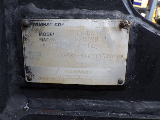 2008 Yanmar B3 6A