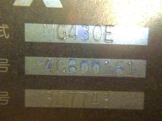 2002 MITSUBISHI MG430E