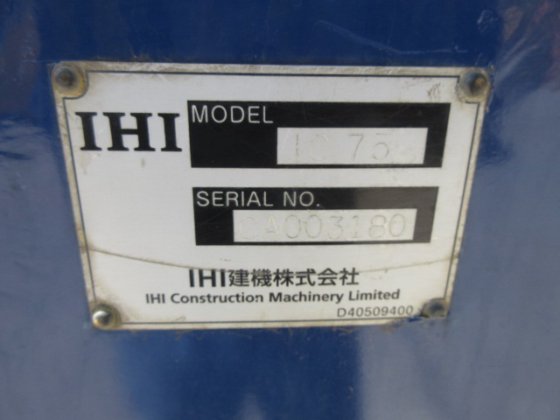 2013 IHI IC75
