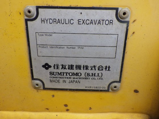 2014 SUMITOMO SH135X 3B