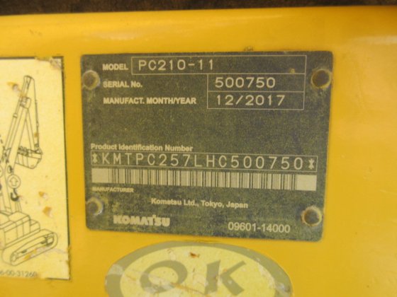 2017 小松 PC210 11