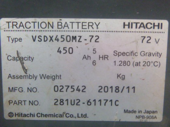 2018 Mitsubishi Logisnext FB30 8