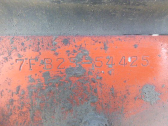 2014 年 TOYOTA 7FB25