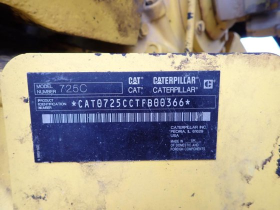 2014 CAT 725C