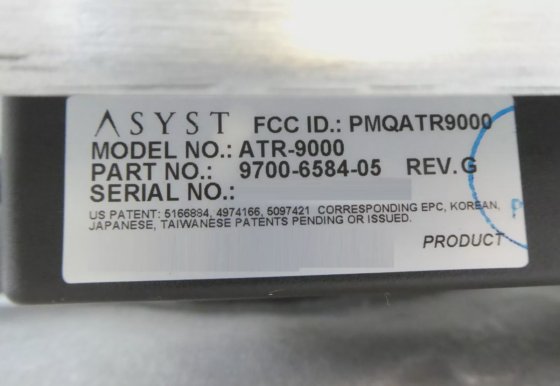 Asyst Technologies 3200-1251-02