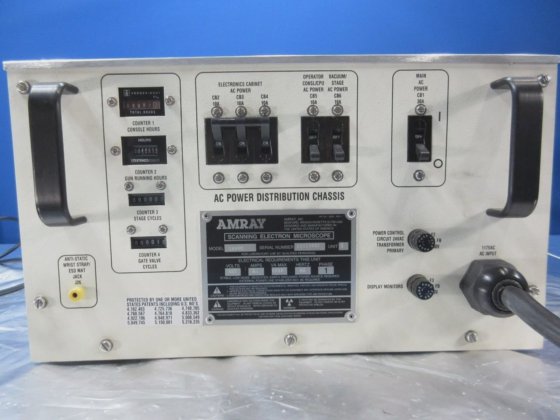 Amray 2030C Scanning Electron Microscope AC Power Distribution Chassis ...