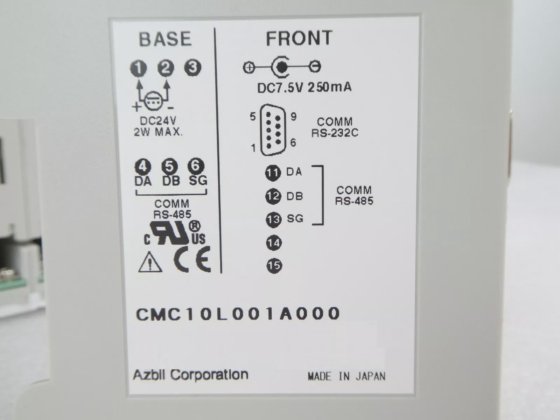 Azbil DMC10 Distributed Multi-channel Controller