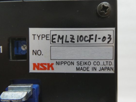 NSK EMLZ10CF1-03 Servo Drive Motion