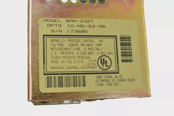 Berkeley Process Control BAM-232T 2-Axis