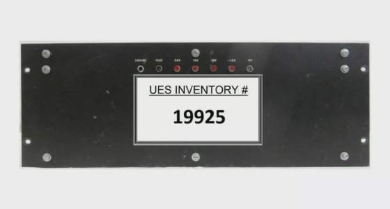 Veeco Power Distribution Unit Microetch 1201 Ion Beam Etching System ...
