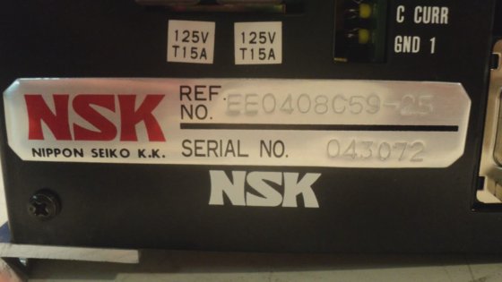 NSK EE0408C59-25 Servo Drive Motion