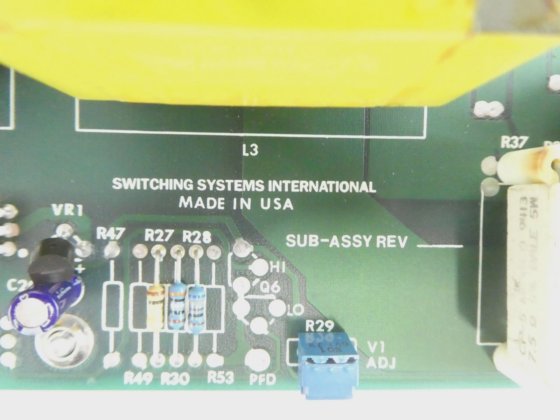 SSI Switching Systems International 30-0009-006