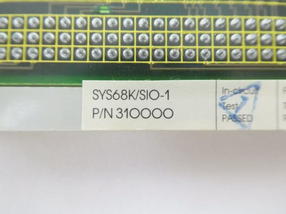 Force Computers SYS68K/SIO-1