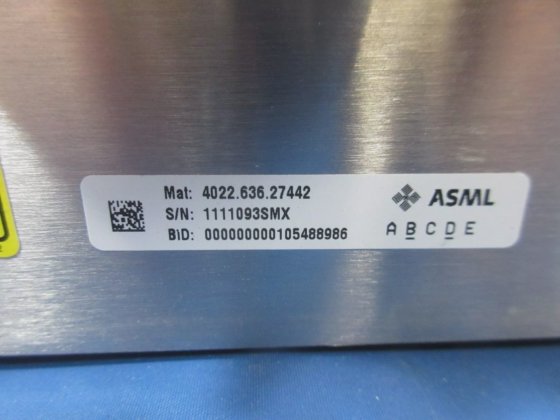 ASML 4022.636.27442 MPD Relay Box