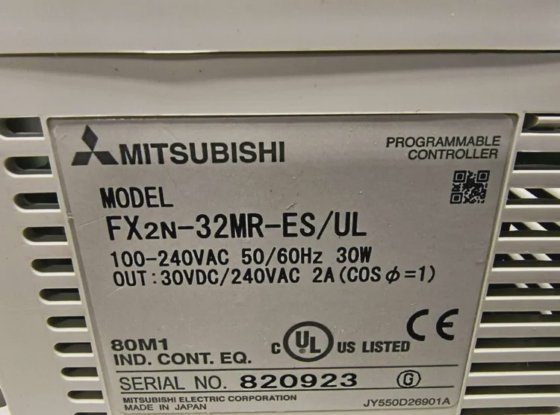 Mitsubishi FX2N-32MR-ES/UL PLC Programmable Controller